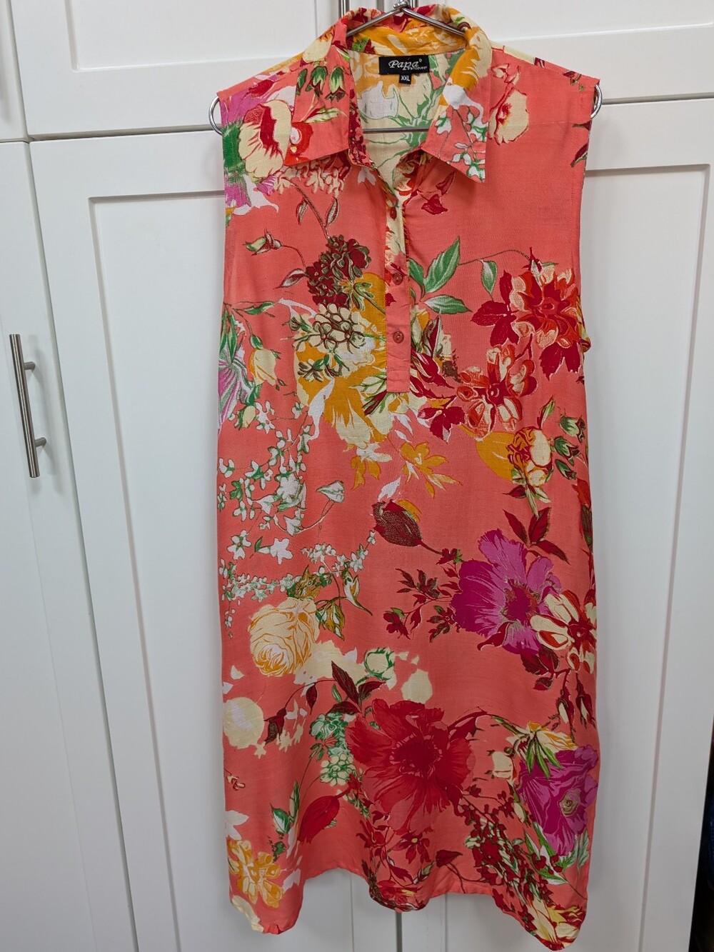 Papa Sleeveless Floral Dress - Picture 10 of 11